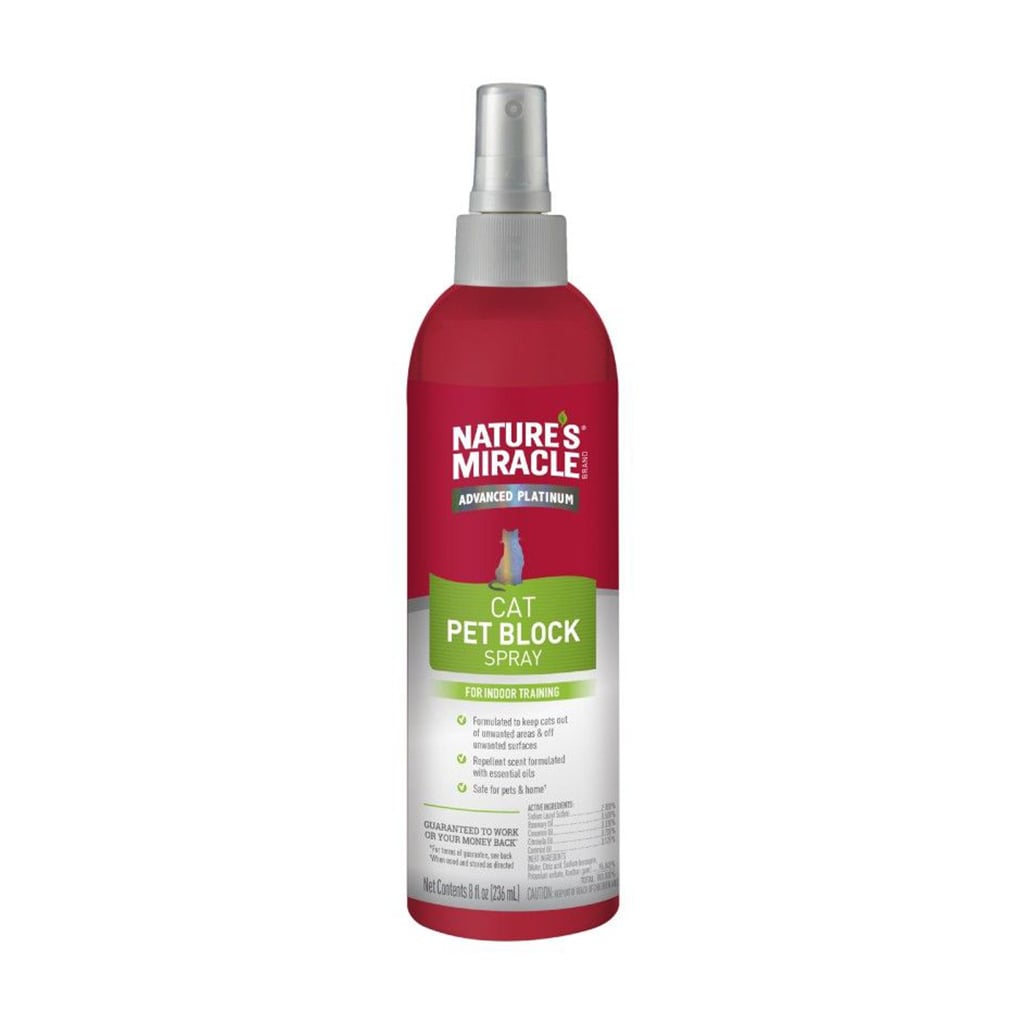 Засіб-спрей для котів 8in1 Nature's Miracle JFC Pet Block Cat Repellent Spray Відлякувальний, 236 мл